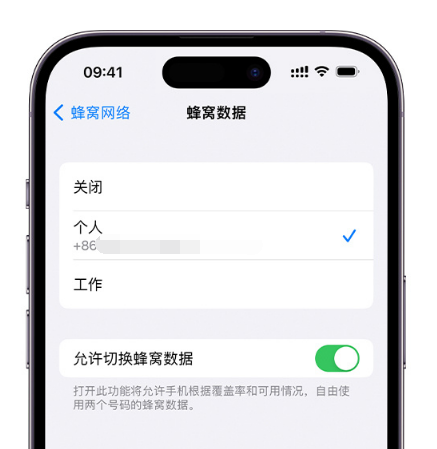 常熟苹果维修服务分享如何在iPhone上使用双卡 